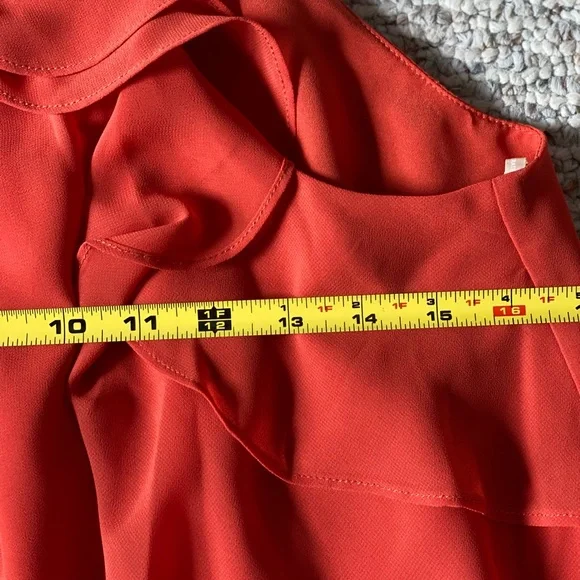 BCBGeneration Chili Ruffle Halter Dress - Picture 4 of 7